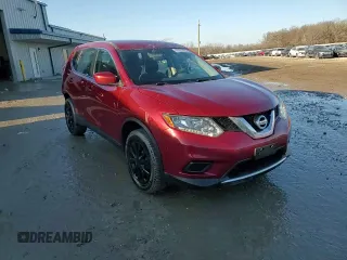 2016 Nissan Rogue SV with VIN KNMAT2MV1GP633895, listed as a Copart auction lot 43205725 with 89,410 mi miles and Non Repairable. Bid and sale history available at carsss.com. Image 14.