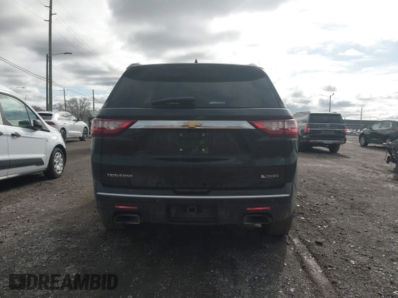 2018 Chevrolet Traverse Premier with VIN 1GNERKKW1JJ254019, listed as a IAAI auction lot 41917895 with 153,258 mi miles. Bid and sale history available at carsss.com. Image 16.