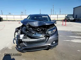 2021 Honda HR-V EX-L with VIN 3CZRU5H7XMM704598, listed as a Copart auction lot 41917455 with 23,637 mi miles and Salvage Title. Bid and sale history available at carsss.com. Image 14.