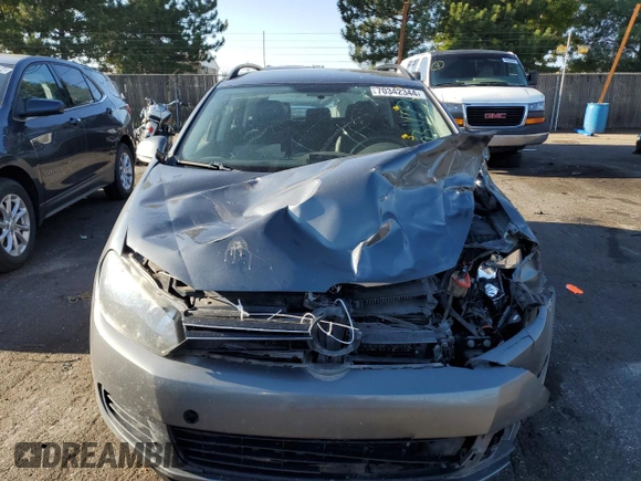 2013 Volkswagen Jetta SportWagen TDI w/Sunroof & Nav with VIN 3VWPL7AJ4DM681415, listed as a Copart auction lot 70342344 with 169,844 mi miles and Salvage Title. Bid and sale history available at carsss.com. Image 5.