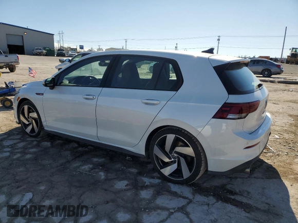 2023 Volkswagen Golf GTI S with VIN WVWGA7CD9PW192092, listed as a Copart auction lot 43199985 with 16,979 mi miles and Salvage Title. Bid and sale history available at carsss.com. Image 2.