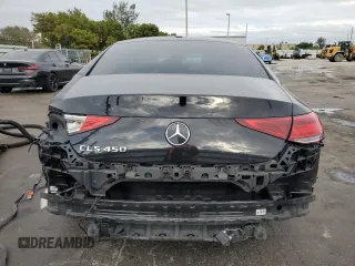 2019 Mercedes-Benz CLS with VIN WDD2J5JB4KA028017, listed as a Copart auction lot 42418875 with 56,030 mi miles and Salvage Title. Bid and sale history available at carsss.com. Image 6.