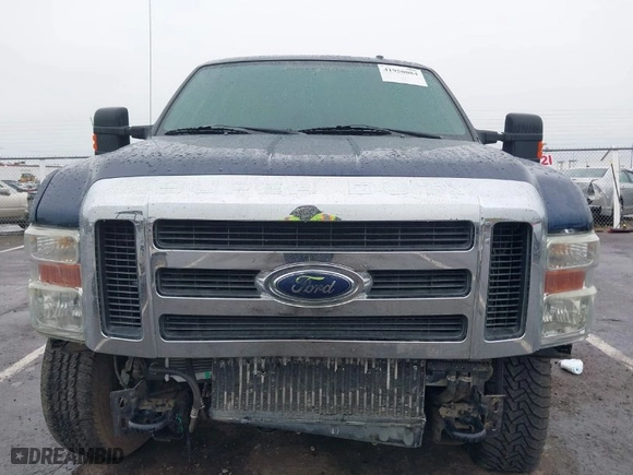 2008 Ford Super Duty F-250 SRW XL with VIN 1FTSW21R78EE15704, listed as a IAAI auction lot 41950084 with 166,589 mi miles. Bid and sale history available at carsss.com. Image 6.