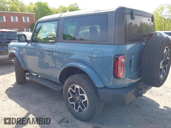 2023 Ford Bronco с VIN 1FMDE5CP0PLB85857, выставлен на аукционе IAAI как лот 42195848 с пробегом 12 446 миль миль и . История ставок и продаж доступна на DreamBid. Изображение 3.