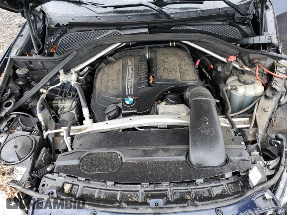 2017 BMW X5 xDrive35i with VIN 5UXKR0C38H0V83335, listed as a Copart auction lot 50345745 with 110,897 mi miles and Salvage Title. Bid and sale history available at carsss.com. Image 12.