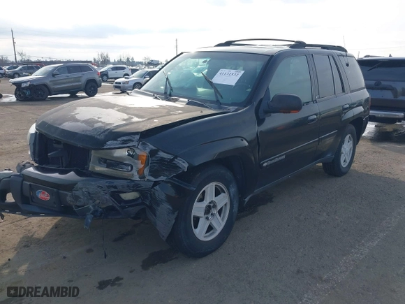 2002 Chevrolet TrailBlazer LS with VIN 1GNDT13S822269549, listed as a IAAI auction lot 41131532 with 286,570 mi miles. Bid and sale history available at carsss.com. Image 17.