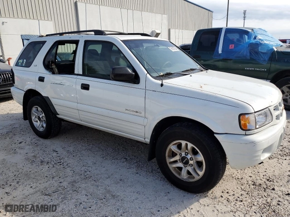 2002 Isuzu Rodeo S with VIN 4S2CK58W424342189, listed as a Copart auction lot 76187294 with 139,827 mi miles and Salvage Title. Bid and sale history available at carsss.com. Image 4.