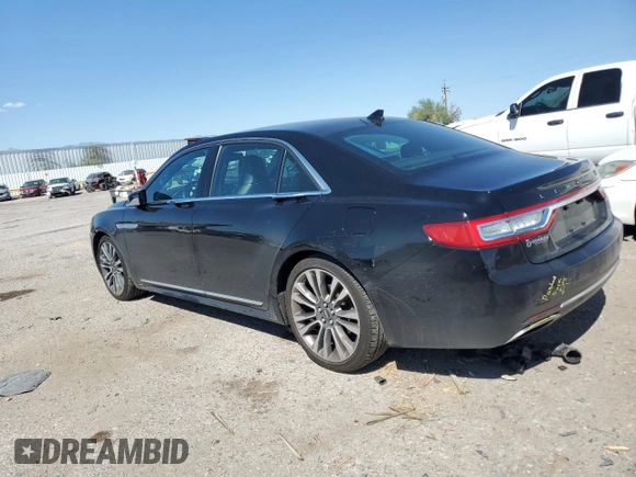 2018 Lincoln Continental Reserve with VIN 1LN6L9NP0J5611917, listed as a Copart auction lot 70478434 with 85,822 mi miles and Salvage Title. Bid and sale history available at carsss.com. Image 2.