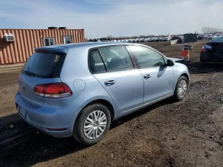 2010 Volkswagen Golf with VIN WVWDA7AJ6AW395525, listed as a Copart auction lot 49929685 with 119,191 mi miles and Salvage Title. Bid and sale history available at carsss.com. Image 3.