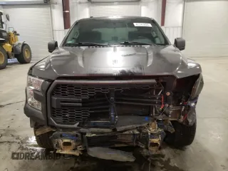 2017 Ford F-150 XL with VIN 1FTEW1EP3HKD59441, listed as a Copart auction lot 41741055 with 155,149 mi miles and Salvage Title. Bid and sale history available at carsss.com. Image 5.