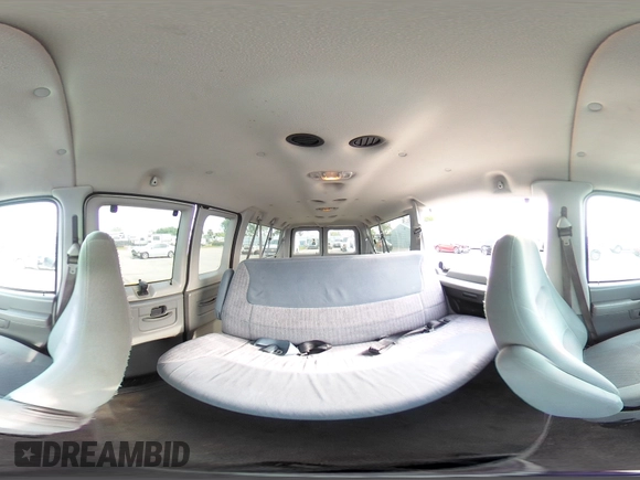 2006 Ford Econoline Passenger XL with VIN 1FBNE31L96HA61105, listed as a Copart auction lot 51996365 with 306,164 mi miles and Salvage title. Bid and sale history available at DreamBid. Image 14.