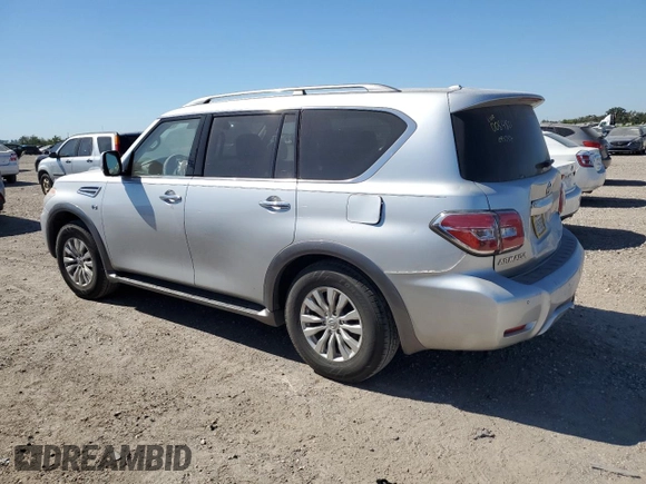 2017 Nissan Armada SL with VIN JN8AY2ND1H9008480, listed as a Copart auction lot 71732274 with 163,144 mi miles and Salvage Title. Bid and sale history available at carsss.com. Image 2.