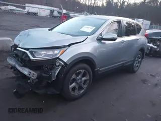 2017 Honda CR-V EX-L with VIN 5J6RW2H84HL025483, listed as a IAAI auction lot 41084641 with 102,146 mi miles. Bid and sale history available at carsss.com. Image 2.