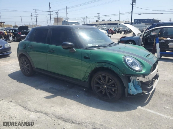 2021 MINI Hardtop 4 Door Cooper S with VIN WMWXU9C08M2N98316, listed as a Copart auction lot 57972844 with 40959 miles and Salvage Title. Bid and sale history available at carsss.com. Image 4.