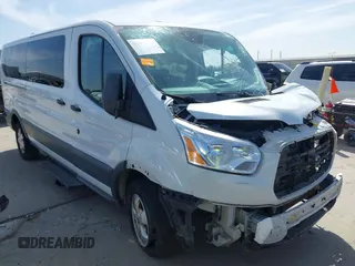 2018 Ford Transit Passenger XL with VIN 1FBZX2YM0JKA87639, listed as a IAAI auction lot 38957868 with Not Provided miles and . Bid and sale history available at carsss.com. Image 1.