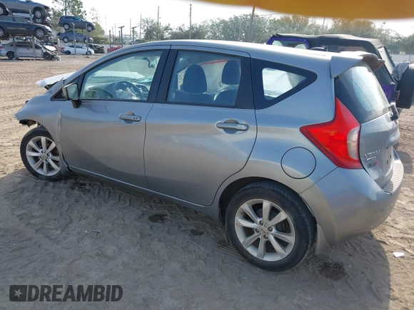 2015 Nissan Note SV with VIN 3N1CE2CP9FL396432, listed as a IAAI auction lot 41476318 with 168,065 mi miles and . Bid and sale history available at DreamBid. Image 3.