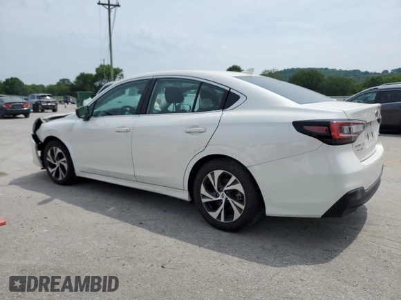 2022 Subaru Legacy with VIN 4S3BWAB63N3026399, listed as a Copart auction lot 60761355 with Not provided miles and Salvage title. Bid and sale history available at DreamBid. Image 2.