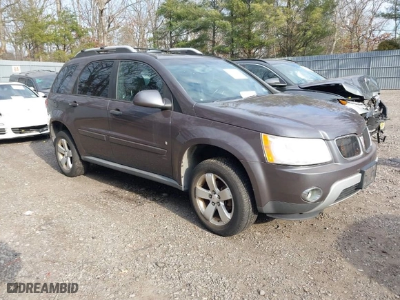2007 Pontiac Torrent with VIN 2CKDL63F676074030, listed as a IAAI auction lot 41715026 with 147523 miles. Bid and sale history available at carsss.com. Image 1.