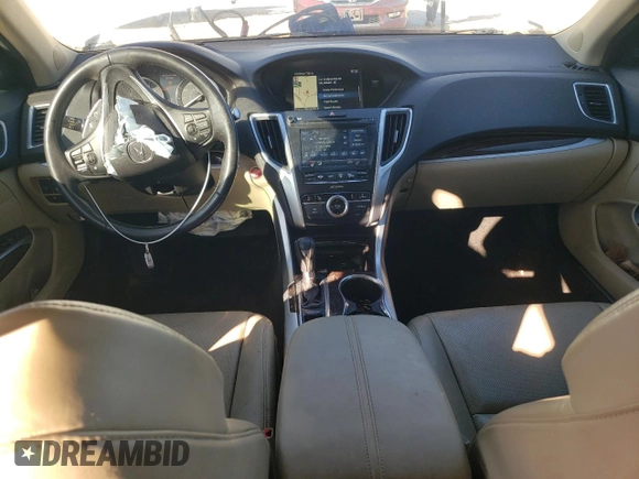 2018 Acura TLX w/Technology Pkg with VIN 19UUB1F52JA003256, listed as a Copart auction lot 40161213 with 135,206 mi miles. Bid and sale history available at carsss.com. Image 8.