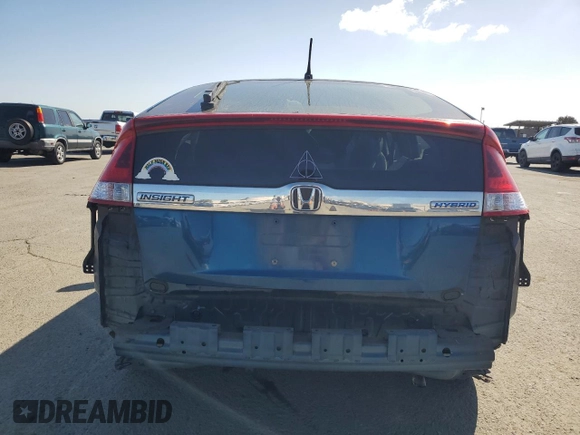 2013 Honda Insight with VIN JHMZE2H3XDS005377, listed as a Copart auction lot 50602815 with 112,177 mi miles and Salvage title. Bid and sale history available at DreamBid. Image 6.