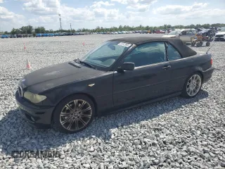 2005 BMW 3 Series 330Ci with VIN WBABW53465PL49985, listed as a Copart auction lot 51812985 with 123,926 mi miles and Salvage Title. Bid and sale history available at carsss.com. Image 1.