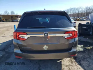 2019 Honda Odyssey EX-L with VIN 5FNRL6H7XKB066983, listed as a Copart auction lot 51290955 with 23,731 mi miles and Salvage Title. Bid and sale history available at carsss.com. Image 6.