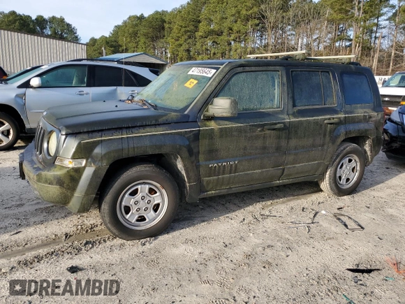 2014 Jeep Patriot Sport z VIN 1C4NJPBA9ED522370, wystawiony jako Copart lot #47195645 z przebiegiem Nie podano mil oraz Czysty tytuł • Clean title. Historia ofert i sprzedaży dostępna na DreamBid. Obrazek 1.