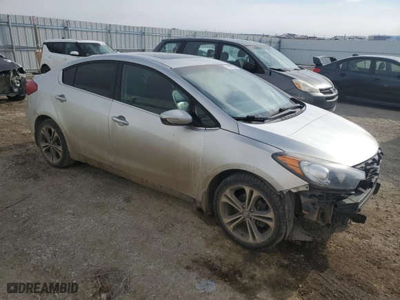 2014 Kia Forte EX with VIN KNAFZ4A81E5055429, listed as a Copart auction lot 51697505 with 237,086 mi miles and Salvage Title. Bid and sale history available at carsss.com. Image 4.