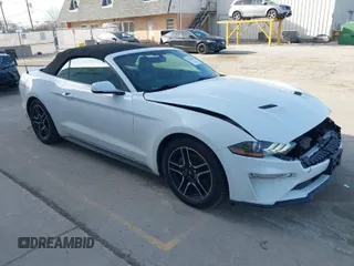 2018 Ford Mustang EcoBoost Premium with VIN 1FATP8UH4J5110308, listed as a IAAI auction lot 41765094 with 59,580 mi miles and . Bid and sale history available at carsss.com. Image 1.