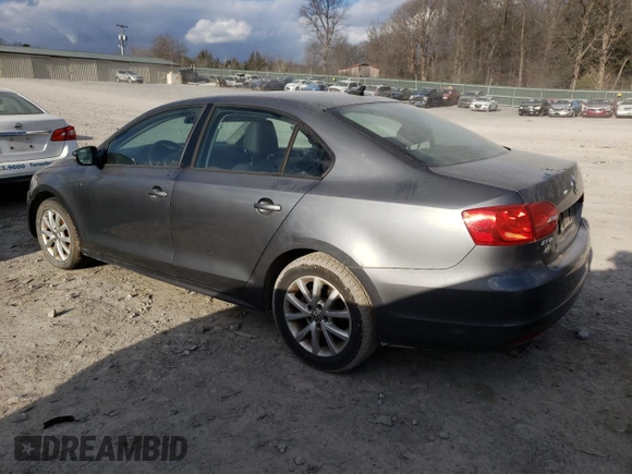 2012 Volkswagen Jetta Sedan SE w/Convenience with VIN 3VWDX7AJ6CM367660, listed as a Copart auction lot 87433174 with 148,274 mi miles and Clean Title. Bid and sale history available at carsss.com. Image 2.
