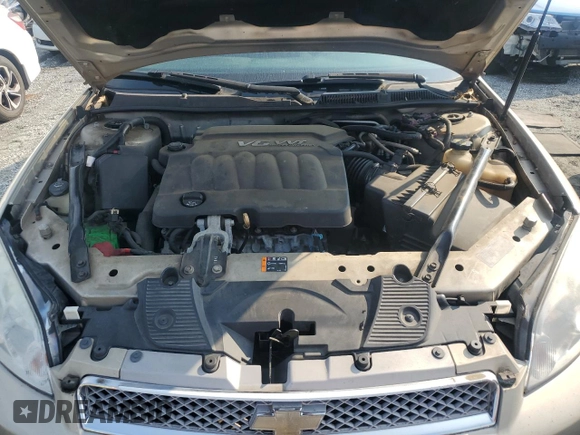 2012 Chevrolet Impala LS Fleet with VIN 2G1WF5E31C1221875, listed as a Copart auction lot 59107735 with 192,225 mi miles and Salvage title. Bid and sale history available at DreamBid. Image 11.