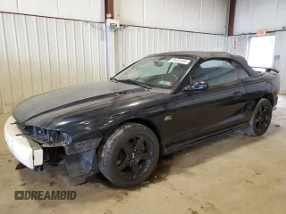 1995 Ford Mustang with VIN 1FALP45T4SF252861, listed as a Copart auction lot 59436584 with 63,034 mi miles and Salvage title. Bid and sale history available at DreamBid. Image 1.