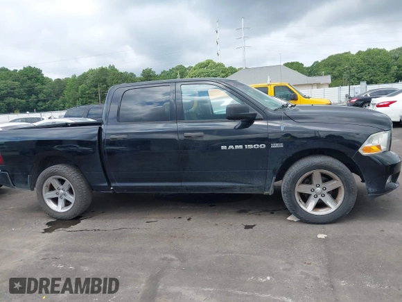 2012 Ram 1500 Express with VIN 1C6RD6KT1CS281120, listed as a IAAI auction lot 42548941 with 244,272 mi miles and . Bid and sale history available at DreamBid. Image 13.