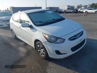 2014 Hyundai Accent GS with VIN KMHCT5AE9EU162197, listed as a IAAI auction lot 42543515 with 87,858 mi miles and . Bid and sale history available at DreamBid. Image 1.