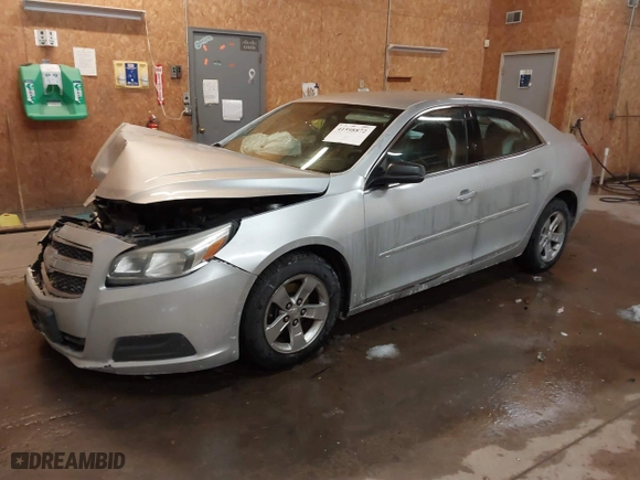 2013 Chevrolet Malibu LS with VIN 1G11B5SA6DF256933, listed as a IAAI auction lot 41598872 with 142,931 mi miles. Bid and sale history available at carsss.com. Image 17.