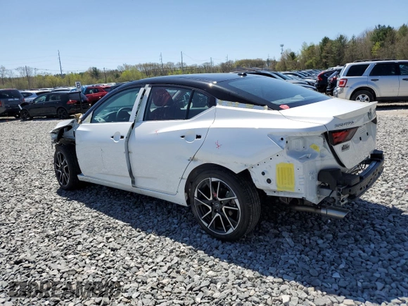2024 Nissan Sentra SR with VIN 3N1AB8DV2RY362145, listed as a Copart auction lot 54301025 with 8,749 mi miles and Salvage title. Bid and sale history available at DreamBid. Image 2.