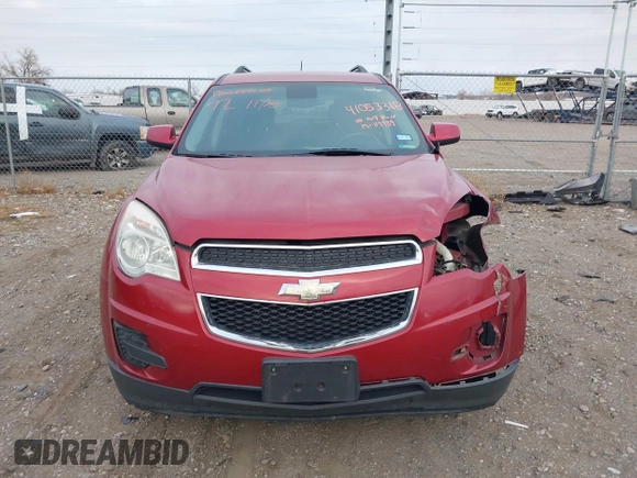 2015 Chevrolet Equinox LT with VIN 2GNALBEK8F6378429, listed as a IAAI auction lot 41053318 with 119,959 mi miles. Bid and sale history available at carsss.com. Image 12.