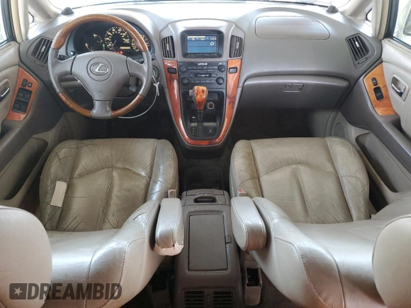 2003 Lexus RX 300 z VIN JTJHF10U530300189, wystawiony jako Copart lot #57663325 z przebiegiem 183 447 mil mil oraz Czysty tytuł • Clean title. Historia ofert i sprzedaży dostępna na DreamBid. Obrazek 8.