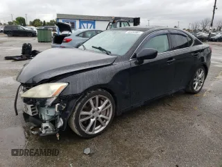 2006 Lexus IS 350 with VIN JTHBE262065010567, listed as a Copart auction lot 49334965 with 222,651 mi miles and Salvage Title. Bid and sale history available at DreamBid. Image 1.