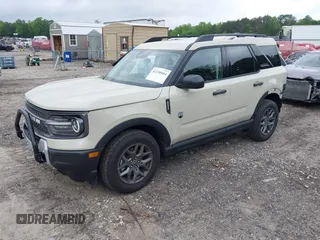 2025 Ford Bronco Sport Big Bend with VIN 3FMCR9BN7SRE17761, listed as a IAAI auction lot 42150064 with 4,545 mi miles and . Bid and sale history available at DreamBid. Image 2.
