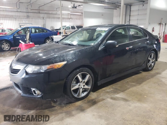 2012 Acura TSX Special Edition with VIN JH4CU2F85CC027433, listed as a Copart auction lot 62903415 with 221,561 mi miles and Salvage title. Bid and sale history available at DreamBid. Image 1.