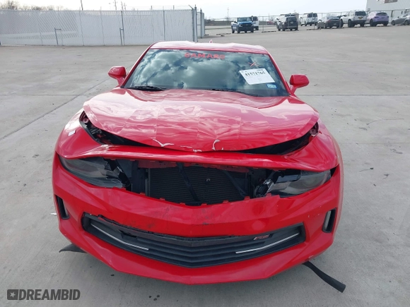 2017 Chevrolet Camaro 2LT with VIN 1G1FD1RS9H0171021, listed as a IAAI auction lot 41571765 with 1 mi miles. Bid and sale history available at carsss.com. Image 12.