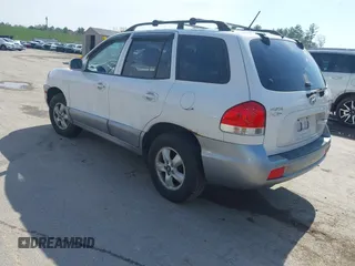 2005 Hyundai Santa Fe GLS with VIN KM8SC13D95U934500, listed as a IAAI auction lot 42190484 with 108,996 mi miles. Bid and sale history available at carsss.com. Image 3.