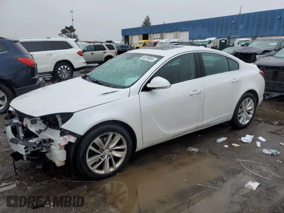 2016 Buick Regal with VIN 2G4GL5EX9G9115426, listed as a Copart auction lot 46299855 with 122,635 mi miles and Clean Title. Bid and sale history available at DreamBid. Image 1.