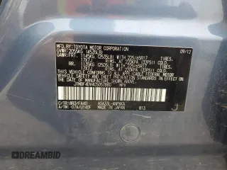 2012 Toyota RAV4 with VIN JTMBF4DV4C5057880, listed as a Copart auction lot 60449465 with 118,978 mi miles and Salvage title. Bid and sale history available at DreamBid. Image 12.