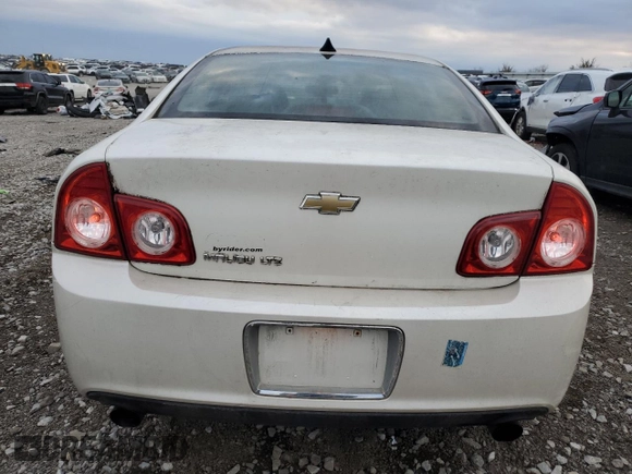 2012 Chevrolet Malibu LTZ with VIN 1G1ZG5E75CF187641, listed as a Copart auction lot 83380344 with 125,906 mi miles and Salvage Title. Bid and sale history available at DreamBid. Image 6.