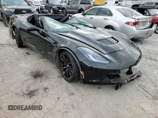 2015 Chevrolet Corvette Z06 3LZ with VIN 1G1YU3D62F5603415, listed as a Copart auction lot 84517834 with 17,983 mi miles and Salvage Title. Bid and sale history available at carsss.com. Image 10.