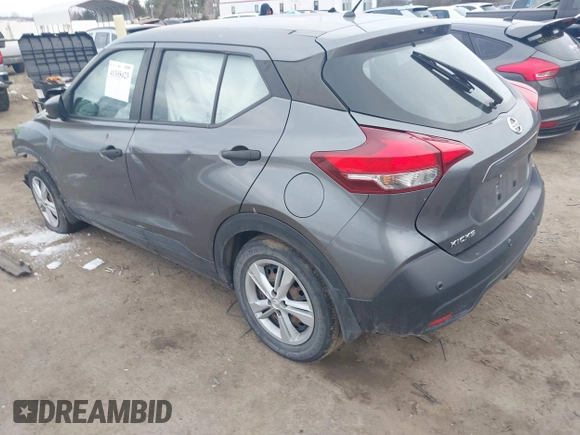 2020 Nissan Kicks S with VIN 3N1CP5BV6LL560095, listed as a IAAI auction lot 41305423 with 109,017 mi miles. Bid and sale history available at carsss.com. Image 3.