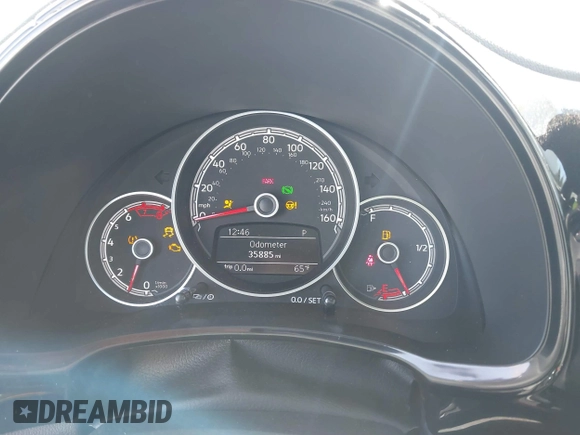 2019 Volkswagen Beetle S with VIN 3VWFD7AT3KM707221, listed as a IAAI auction lot 41860730 with 35,885 mi miles and . Bid and sale history available at DreamBid. Image 7.