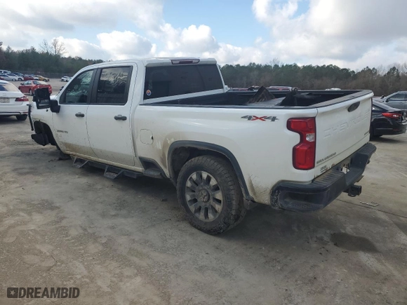 2021 Chevrolet Silverado 2500HD Custom with VIN 1GC4YME78MF244036, listed as a Copart auction lot 84820844 with NaN miles and Salvage Title. Bid and sale history available at carsss.com. Image 2.